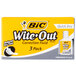 Bic WOFQD324 Wite-Out Quick Dry Corrective Fluid 20 mL Bottle - 3/Pack Main Thumbnail 3