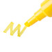 A yellow Avery Hi-Liter chisel tip pen.