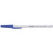 Universal UNV27411 Economy Blue Medium Point 1mm Oil-Based Ballpoint Stick Pen - 12/Box Main Thumbnail 2