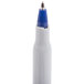 Universal UNV27411 Economy Blue Medium Point 1mm Oil-Based Ballpoint Stick Pen - 12/Box Main Thumbnail 6