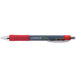 Universal UNV39722 Red Medium Point 0.7mm Retractable Rollerball Gel Pen - 12/Pack Main Thumbnail 2
