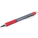 Universal UNV39722 Red Medium Point 0.7mm Retractable Rollerball Gel Pen - 12/Pack Main Thumbnail 3