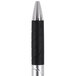 Universal One UNV15540 Advanced Ink Black Medium Point 1mm Retractable Ballpoint Pen - 12/Pack Main Thumbnail 4
