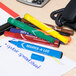 A group of Avery Marks-A-Lot desk style permanent markers in assorted colors on a table.