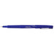 Universal One UNV50501 Blue Medium Point 0.7mm Rollerball Porous Tip Stick Pen - 12/Pack Main Thumbnail 2
