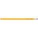 Universal UNV55400 Woodcase Yellow Barrel HB Lead #2 Pencil - 12/Pack Main Thumbnail 2