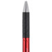 Universal One UNV15542 Advanced Ink Red Medium Point 1mm Retractable Ballpoint Pen - 12/Pack Main Thumbnail 4