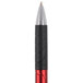 Universal One UNV15542 Advanced Ink Red Medium Point 1mm Retractable Ballpoint Pen - 12/Pack Main Thumbnail 5