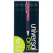 Universal One UNV15542 Advanced Ink Red Medium Point 1mm Retractable Ballpoint Pen - 12/Pack Main Thumbnail 8