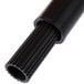 A black plastic tube with a cylindrical end.