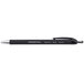 Universal One UNV15510 Comfort Grip Black Medium Point 1mm Retractable Ballpoint Pen   - 12/Pack Main Thumbnail 2
