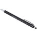 Universal One UNV15510 Comfort Grip Black Medium Point 1mm Retractable Ballpoint Pen   - 12/Pack Main Thumbnail 3