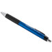 Universal One UNV15541 Advanced Ink Blue Medium Point 1mm Retractable Ballpoint Pen - 12/Pack Main Thumbnail 3