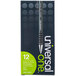 Universal One UNV15520 Comfort Grip Black Fine Point 0.7mm Retractable Ballpoint Pen - 12/Pack Main Thumbnail 8