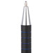Universal One UNV15511 Comfort Grip Blue Medium Point 1mm Retractable Ballpoint Pen - 12/Pack Main Thumbnail 4