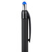 Universal One UNV15511 Comfort Grip Blue Medium Point 1mm Retractable Ballpoint Pen - 12/Pack Main Thumbnail 5