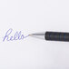 Universal One UNV15511 Comfort Grip Blue Medium Point 1mm Retractable Ballpoint Pen - 12/Pack Main Thumbnail 6