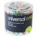 Universal UNV95000 Assorted Color Jumbo Vinyl-Coated Paper Clip - 250/Box Main Thumbnail 3