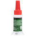 A white Krazy Glue bottle with a red cap.