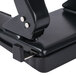 Universal UNV74325 30 Sheet Black Countertop Power Assist 3 Hole Punch - 7mm Holes Main Thumbnail 6