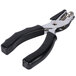 Universal UNV74321 8 Sheet Black Handheld 1 Hole Punch with Rubber Grip - 1/4" Holes Main Thumbnail 3