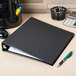 Avery® 4401 Black Economy Non-View Binder with 1 1/2" Round Rings and Spine Label Holder Main Thumbnail 1
