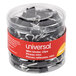Universal UNV11060 1/4" Capacity Black Mini Binder Clip - 60/Box Main Thumbnail 8