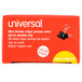 Universal UNV10199VP3 1/4" Capacity Black Mini Binder Clip - 36/Box Main Thumbnail 7