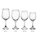 A 14 oz. all-purpose wine glass with a clear, classic stemmed design.