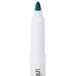 A white marker with a green tip.