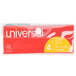 A red package of Universal Bullet Tip Dry Erase Markers in assorted colors with white text.