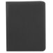 Universal UNV32660 12 1/2" x 9 3/4" Black Leather Padfolio Main Thumbnail 2
