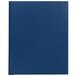 Avery® 47975 Letter Size 2-Pocket Paper Folder with Prong Fasteners, Dark Blue - 25/Box Main Thumbnail 1