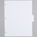 Avery® 20406 Print-On 5-Tab 3-Hole Punched White Printable Tabs - 150/Box Main Thumbnail 3