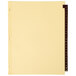 Avery® 11323 Pre-Printed Red Leather 25-Tab A-Z Dividers Main Thumbnail 3