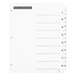 Avery® Office Essentials 11668 Table 'n Tabs White 8-Tab Dividers Main Thumbnail 2
