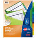 Avery® 11903 Big Tab 8-Tab Insertable Multi-Color Plastic Dividers with Folder Pockets Main Thumbnail 1