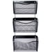 Universal UNV20011 Black Three Pocket Mesh Partition Wall File with Hanger, Letter Main Thumbnail 4