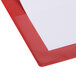 Universal UNV30403 Red Economy Non-Stick Non-View Binder with 1/2" Round Rings Main Thumbnail 9
