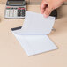 Universal UNV57300 5" x 8" Legal Rule White Premium Writing Pad - 12/Pack Main Thumbnail 10
