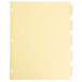 Avery® Office Essentials 11466 5-Tab Clear Insertable Dividers Main Thumbnail 2