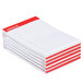 Universal UNV46300 5" x 8" Narrow Ruled White Perforated Edge Writing Pad - 12/Case Main Thumbnail 4