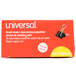 Universal UNV10200VP3 3/8" Capacity Black Small Binder Clip - 36/Pack Main Thumbnail 7