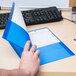 Avery® 2-Pocket Translucent Blue Folder Main Thumbnail 5