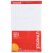 Universal UNV45000 Legal Rule White Perforated Edge Writing Pad, Legal - 12/Pack Main Thumbnail 5