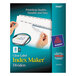 Avery® 11447 Index Maker 8-Tab Extra-Wide Dividers with Clear Label Strips - 25/Box Main Thumbnail 1
