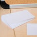 Universal UNV47200 3" x 5" White Unruled Index Card - 100/Pack Main Thumbnail 1