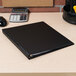 Universal UNV30401 Black Economy Non-Stick Non-View Binder with 1/2" Round Rings Main Thumbnail 1