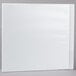 A white rectangular Universal economy view binder with a gray background.