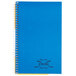 National 33502 7 3/4" x 5" Blue College Rule 1 Subject Wirebound Notebook - 80 Sheets Main Thumbnail 3